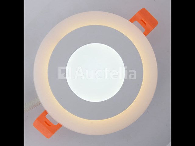50 x tweekleurig led-paneel – wit / koud wit – 6w (3w + 3w) – aan/uit – binnen – smd – 100 mm - afbeelding 5 van  5