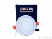 50 x tweekleurig led-paneel – wit / koud wit – 6w (3w + 3w) – aan/uit – binnen – smd – 100 mm - afbeelding 3 van  5