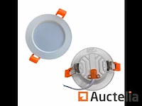 50 x venus 5w rond led paneel - waterdicht ip44 - 4000k (neutraal wit). - afbeelding 4 van  4