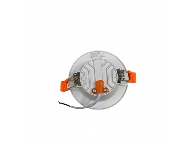 50 x venus 5w rond led paneel - waterdicht ip44 - 4000k (neutraal wit). - afbeelding 4 van  5