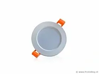 50 x venus 5w rond led paneel waterdicht ip44 4000k (neutraal wit) - afbeelding 2 van  4