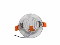 50 x venus 5w rond led paneel waterdicht ip44 6500k (wit) - afbeelding 3 van  4