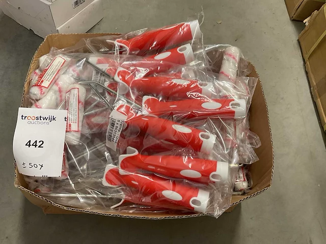 50 x verfrol met beugel voor muurverf - afbeelding 1 van  5