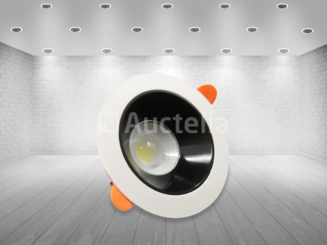 50 x verstelbaar gu10 inbouwarmatuur met fitting (zwart/wit) - afbeelding 3 van  6