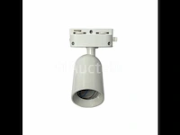 50 x verstelbare railspot met gu10 fitting (wit) - afbeelding 3 van  5