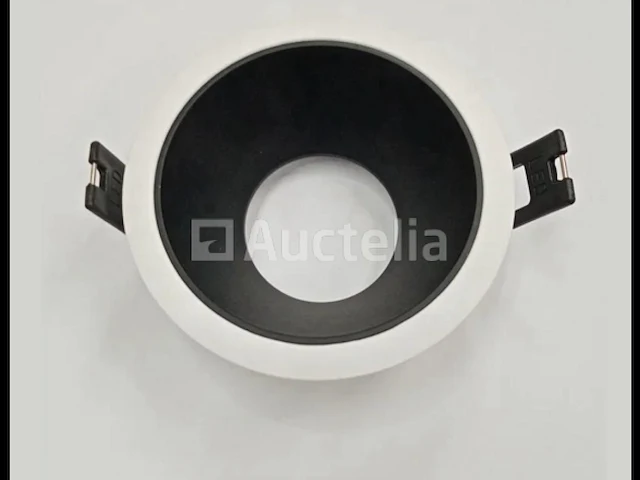 50 x verzonken gu10 inbouwarmatuur met fitting (zwart/wit) - afbeelding 2 van  4