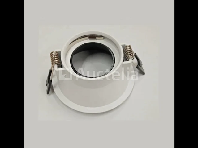50 x verzonken gu10 inbouwarmatuur met fitting (zwart/wit) - afbeelding 4 van  4
