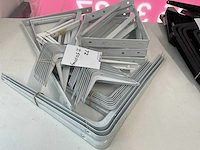 50 x witte plankdragers - afbeelding 2 van  7