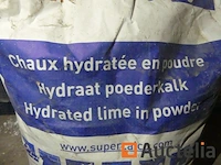 50 zakken van 25 kg supercalco 90 gehydrateerde kalkpoeder - afbeelding 3 van  7