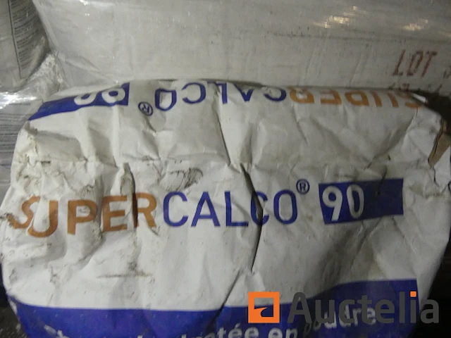 50 zakken van 25 kg supercalco 90 gehydrateerde kalkpoeder - afbeelding 4 van  7