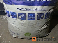 50 zakken van 25 kg supercalco 90 gehydrateerde kalkpoeder - afbeelding 6 van  7