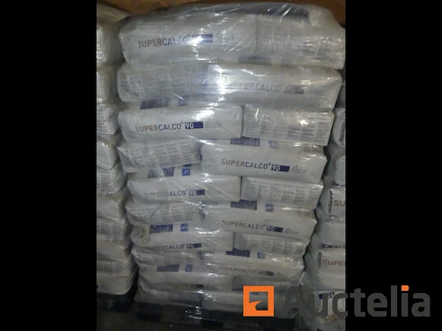 50 zakken van 25 kg supercalco 90 gehydrateerde kalkpoeder - afbeelding 7 van  7