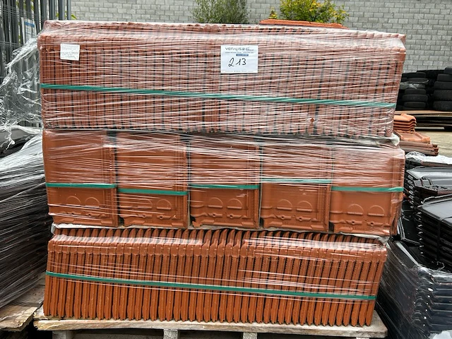 500 dakpannen oranje koramic - afbeelding 1 van  4