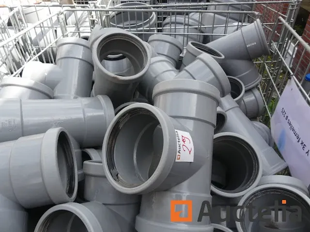 500 koppelingen pvc in t - afbeelding 1 van  17