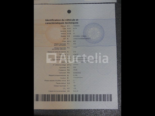 500cc scooter yamaha tmax (2019-47.493 km) - afbeelding 15 van  24