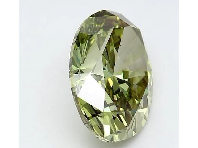 5.00ct fancy vivid green vs1 with igi certificate - afbeelding 2 van  4