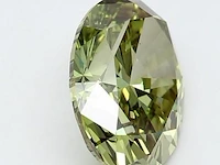 5.00ct fancy vivid green vs1 with igi certificate - afbeelding 2 van  4