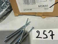 500x bzk bout m3x60 - afbeelding 1 van  3