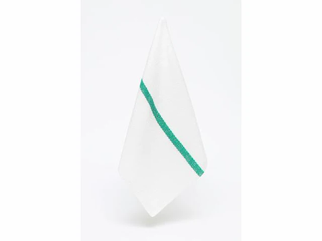 500x keuken/vaatdoek - white/green - afbeelding 2 van  2