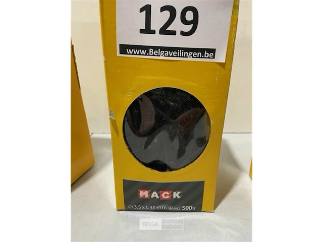 500x mack gipsplaatschroef 3,5x45mm - afbeelding 1 van  3