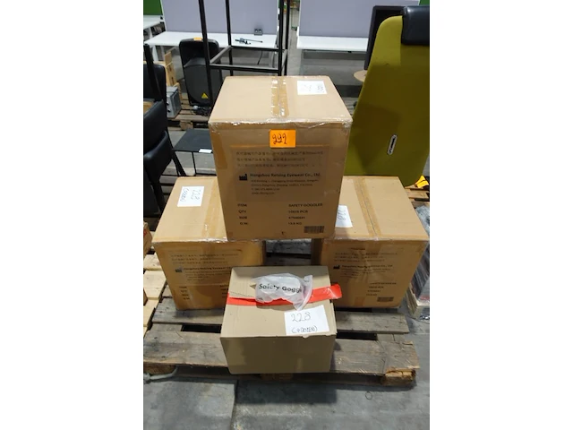 500x retsing veiligheidsbril - afbeelding 1 van  3
