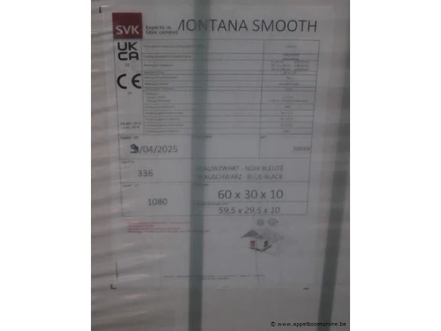 5010 leien montana smooth 60x30x10 blz336 (1080 st/pal) - afbeelding 2 van  4