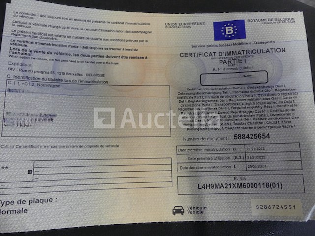 50cc neco gpx scooter (vin: l4h9ma21xm6000118) - afbeelding 9 van  17