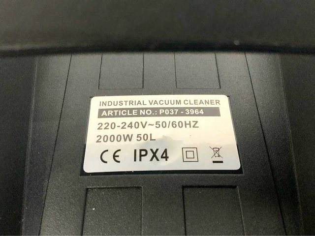 50l - industriële stofzuiger 2000w - afbeelding 4 van  15