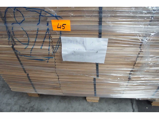 50m² massief eiken visgraatparket 21mm - afbeelding 5 van  6