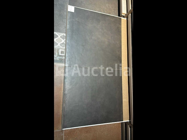 50m² wijktegels 75x75 gerectificeerd, antraciet betoneffect, vloer en wand, nieuw verpakt - afbeelding 1 van  2