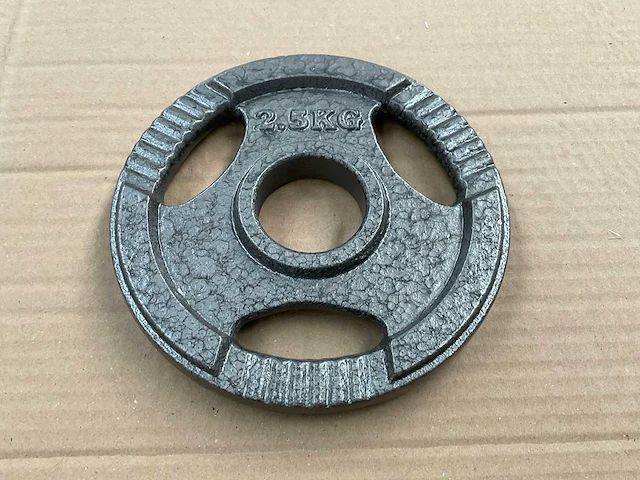 50mm halterschijf 2.5kg (102x) - afbeelding 1 van  2