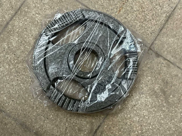 50mm halterschijf 5kg (8x) - afbeelding 1 van  1