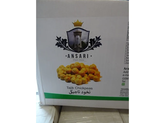 50x 10kg tadzjiekse kikkererwten ansari - afbeelding 4 van  6