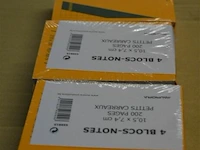 ±50x 4 blocs-notes 7,4x10,5 cm - afbeelding 2 van  3