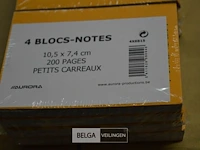 ±50x 4 blocs-notes 7,4x10,5 cm - afbeelding 3 van  3