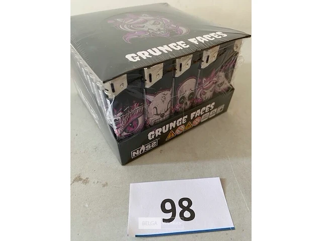 50x aansteker grunge faces - afbeelding 3 van  3