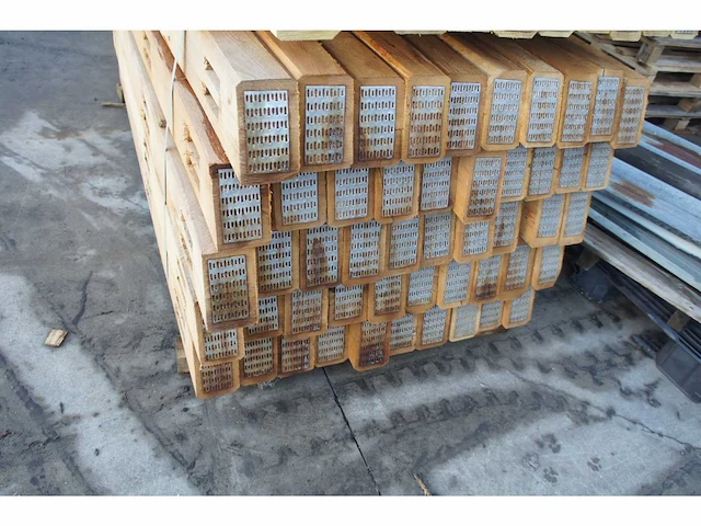 50x acacia post & rail paal - afbeelding 3 van  5
