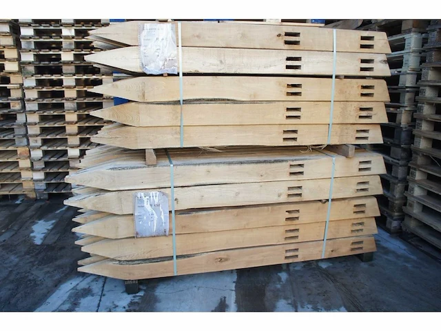 50x acacia post & rail paal - afbeelding 4 van  5