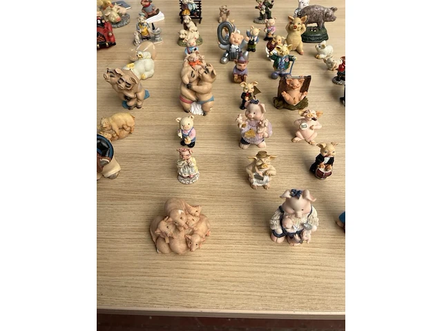 50x beeldjes biggetjes - afbeelding 3 van  6