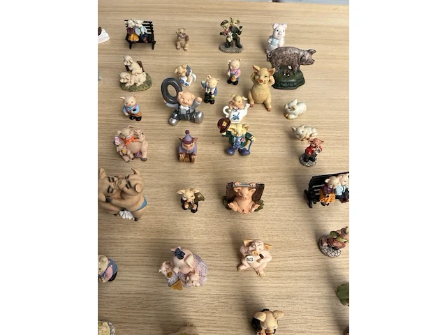 50x beeldjes biggetjes - afbeelding 6 van  6