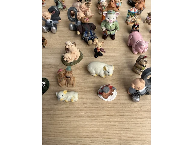 50x beeldjes biggetjes - afbeelding 3 van  6