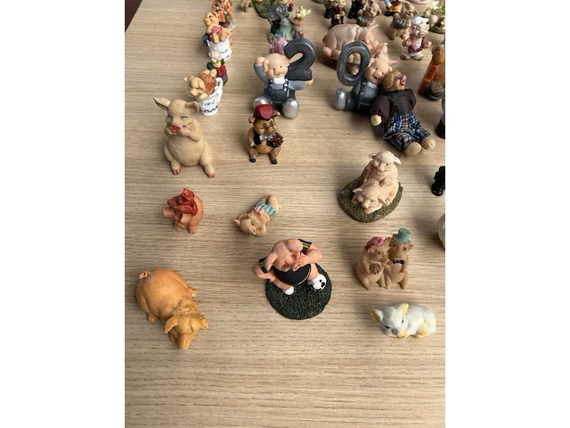 50x beeldjes biggetjes - afbeelding 4 van  6