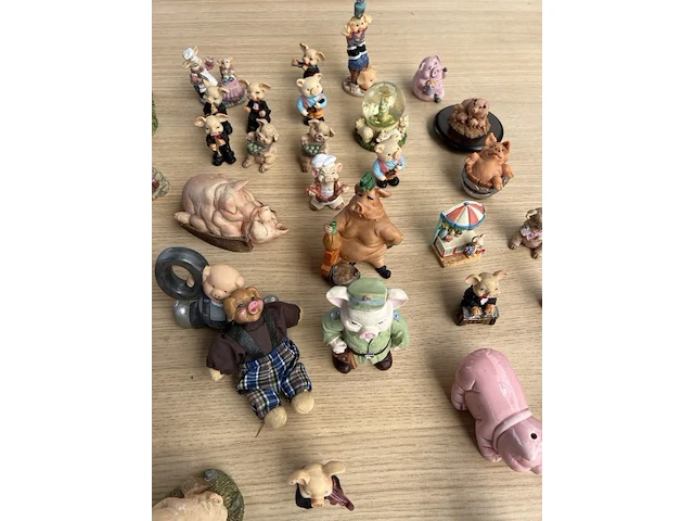 50x beeldjes biggetjes - afbeelding 6 van  6