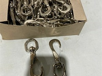 50x bevestingingshaak met sterke veer - afbeelding 3 van  3