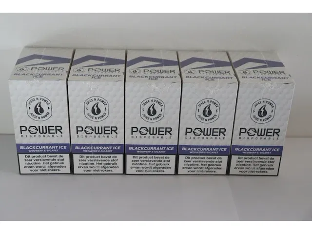 50x e-sigaret blackcurrant ice - afbeelding 3 van  10