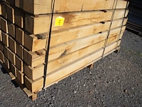 50x eiken paal met diamantkop - afbeelding 2 van  4