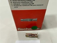 50x fischer hoole wantplug metaal - afbeelding 1 van  3