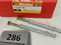 50x fischer kozijnplug torx t-40 sxr 10x100 - afbeelding 1 van  3