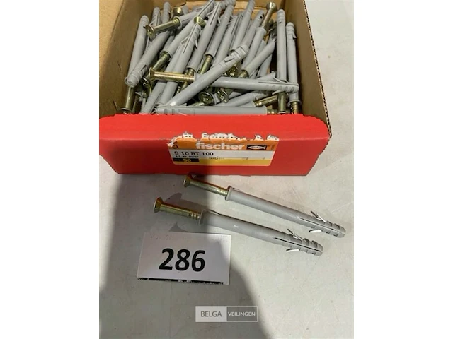 50x fischer kozijnplug torx t-40 sxr 10x100 - afbeelding 3 van  3