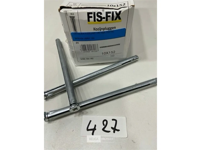 50x kozijnplug fis-fix 10x152 - afbeelding 1 van  3